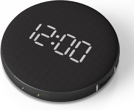 REACHER Loud Vibrating Alarm Clock with Bed Shaker for Heavy Sleepers | Loud alarm with bed shaker, 3 wake modes, rechargeable battery, travel-friendly for deep sleepers, Hearing Impaired, Deaf
