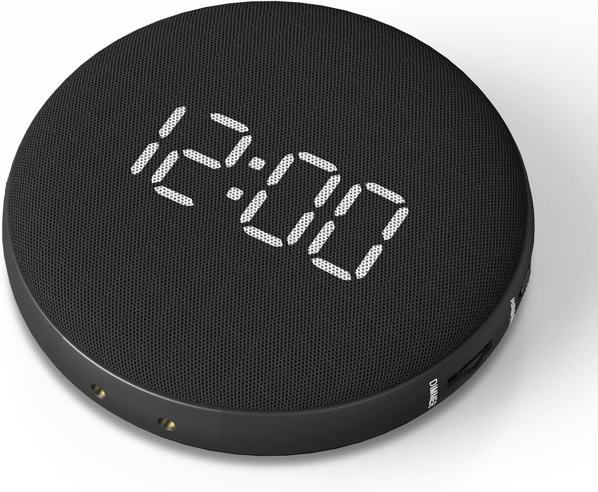 REACHER Loud Vibrating Alarm Clock with Bed Shaker for Heavy Sleepers