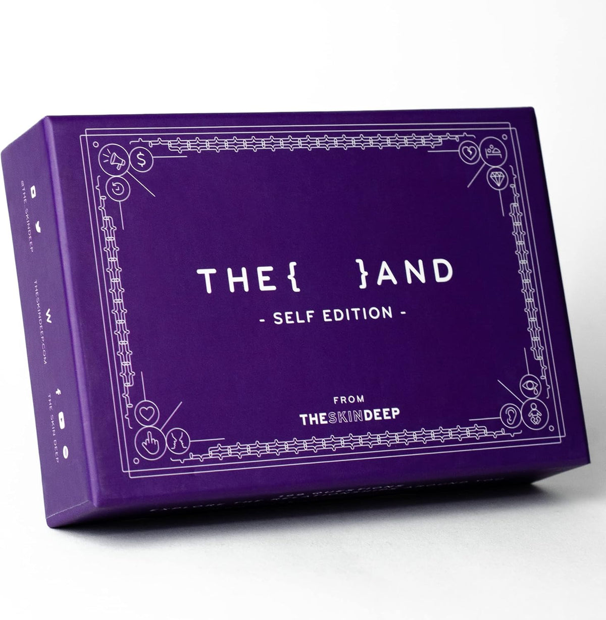 {THE AND} Self Love Edition - 199 Self Reflection Cards to Improve Self Awareness - Self Care Question Card Deck to Prompt Mindfulness & Meditation - Explore Identity for Women & Men By The Skin Deep