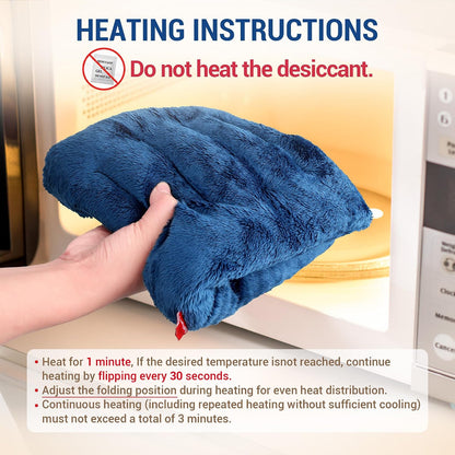 Comfytemp 12" x 22" Large Microwavable Moist Heating Pad for Back, 3.6 lb