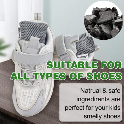 12 Pack Charcoal Shoe Deodorizer Bags inserts, Shoe Odor Eliminator,Drawer Deodorizers, Activated Charcoal Odor Absorber for Gym Bag, Car, Pet, Closet | 100% Natural Shoes Smell Remover，eliminates odor naturally,can be reused up to two years