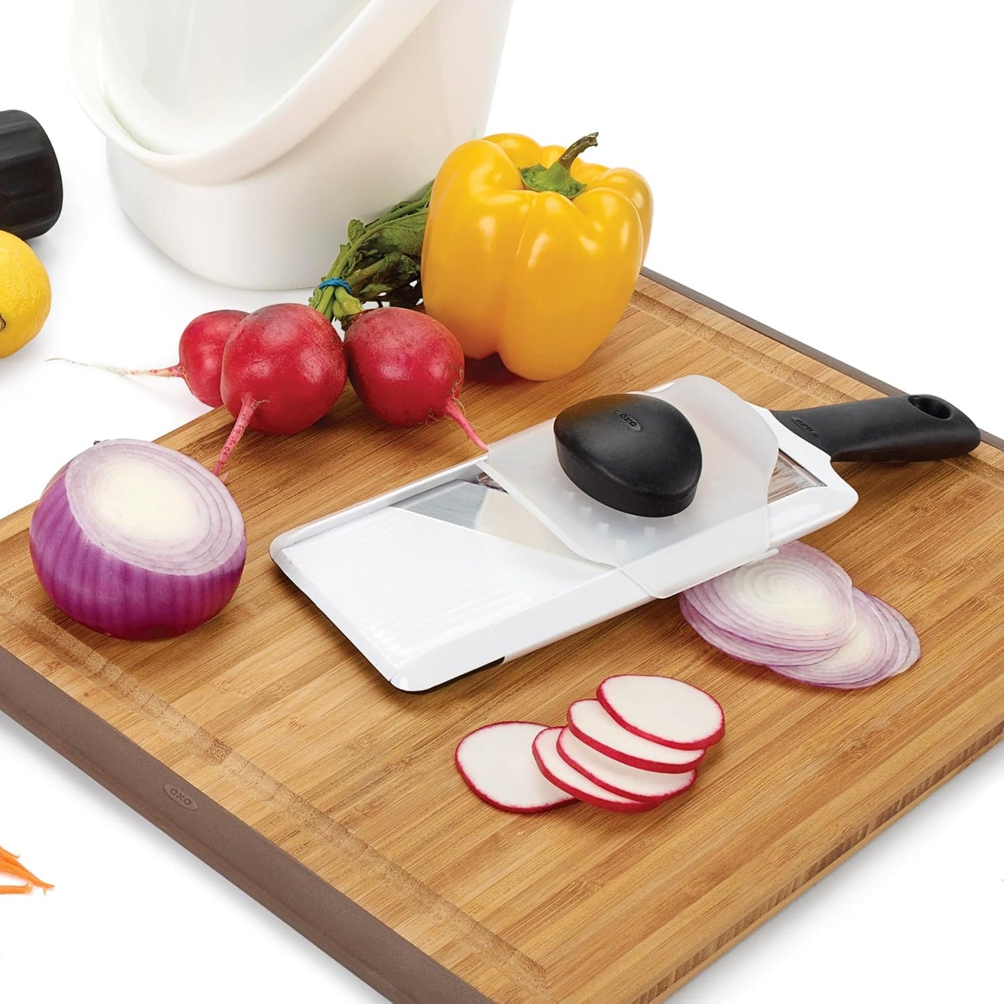 OXO Good Grips Handheld Mandoline Slicer with Non-Slip Handle for Kitchen