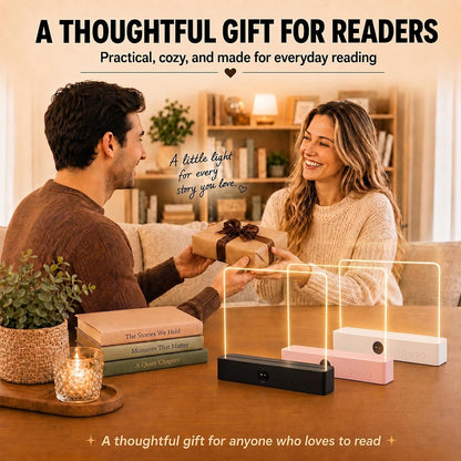 30 LED Book Light for Reading at Night in Bed, Rechargeable Book Page Light, 3 Color Temperatures, Stepless Dimming, 1-99 Min Timer, 2-in-1 Reading Light Light & Night Light, Gift for Readers White