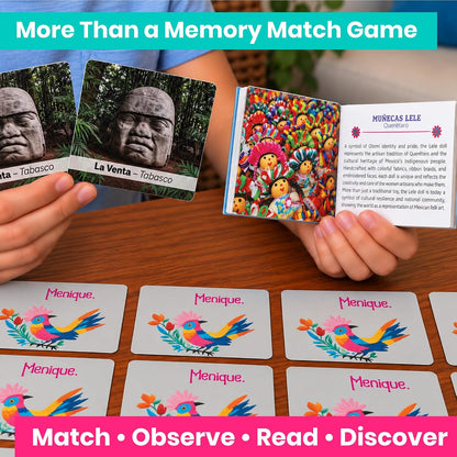 Menique Flags of the World Memory Matching Game – 100 Cards, 50 Countries & Capitals – World Flags Flash Cards for Kids & Adults – Color-Coded by Continent