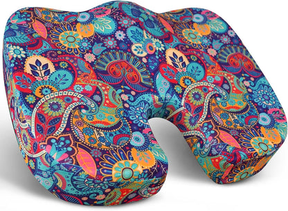 Tailbone Pain Relief Cushion, Memory Foam Seat Cushion for Coccyx Sciatica Pain Pressure Relief Office Desk Chair
