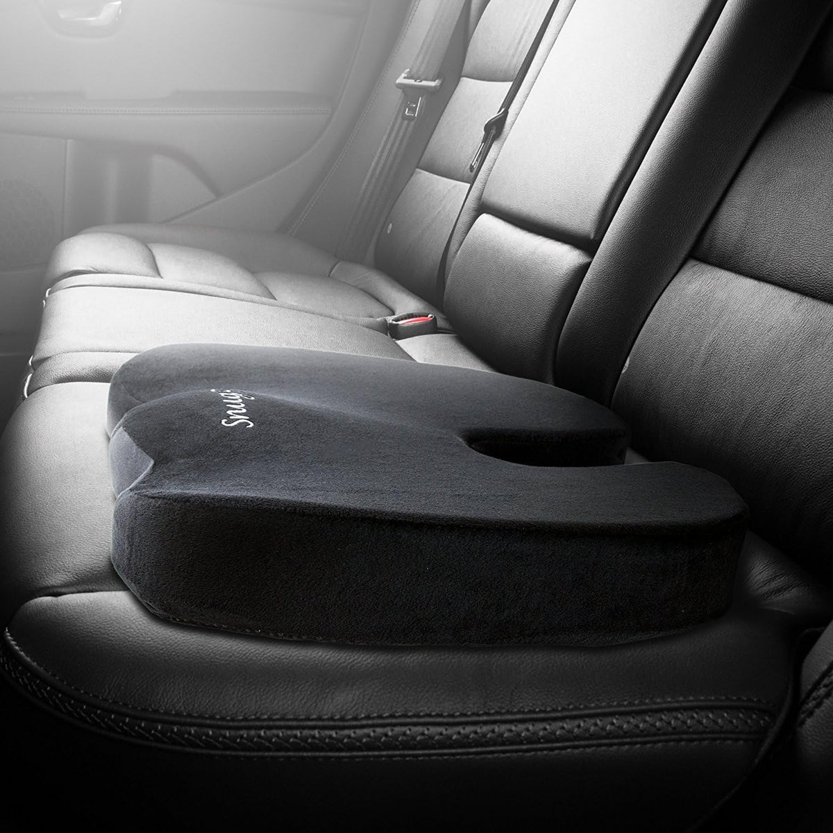 Upgraded Memory Foam Seat Cushion, for Sciatica, Back, Hip, and Tailbone Pain Relief, Firm Comfortable, Support for Office Chair, Wheelchair,Car. Nonslip Orthopedic Memory Foam Coccyx Cushion