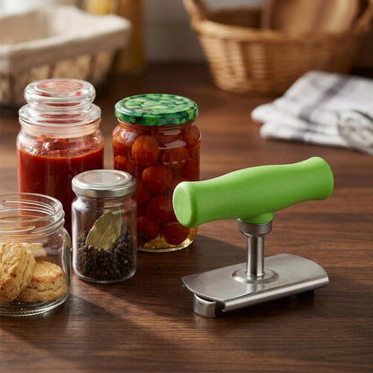 2Pcs Multi-Purpose Jar Opener, Non-Slip Bottle Opener for Weak Hands Seniors, 5-in-1 Can Opener for Pull-Tab Cans, Beer Bottles, Twist Off Caps & Jars