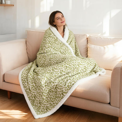Soypipo Electric Heated Throw Blanket 50"x60", Faux Fur Plush with 4 Heat Settings & 2/4/8/10H Auto Shut-Off, Overheat Protection, Machine Washable, for Office & Chair, Dark Grey