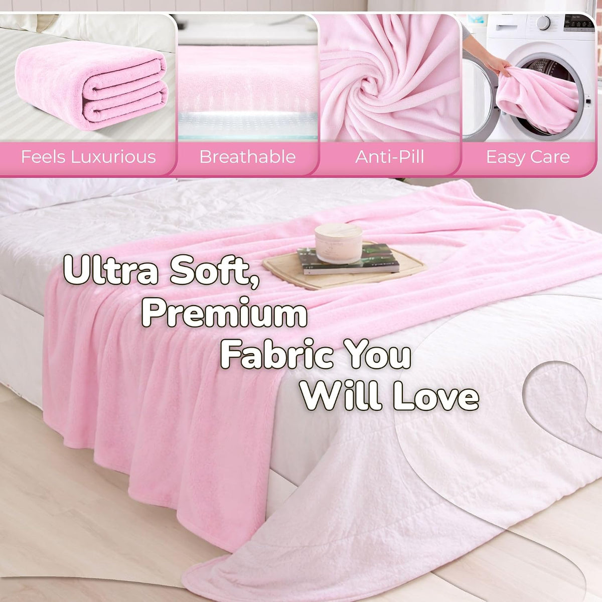 Super Blanky Wearable Blankets for Women & Men, Dorm Room Essentials, Gift for Her, Gifts for Women, Wife Birthday Gift Ideas