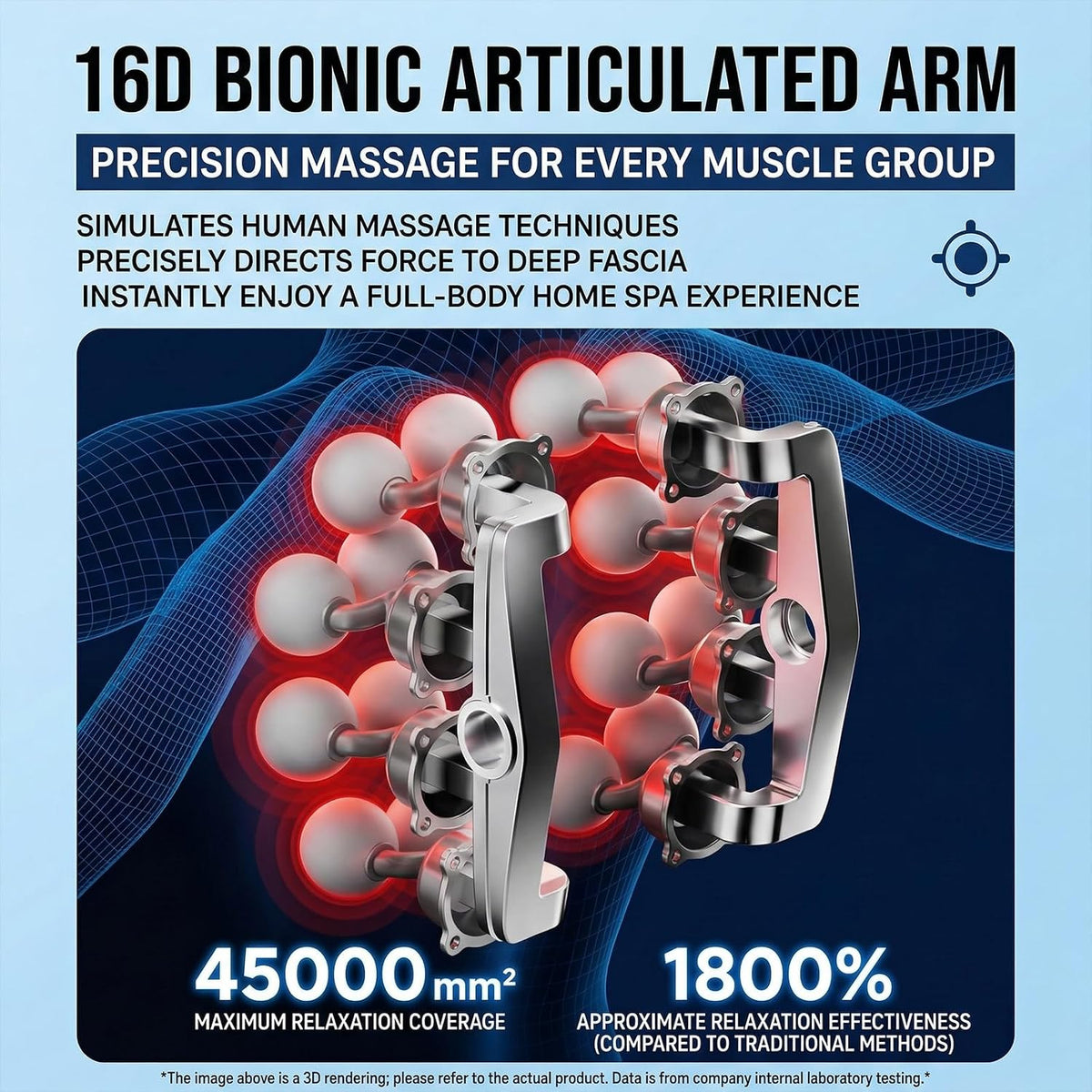 16-Head Massage Gun Deep Tissue, 9 Speeds & 9 Models Electric Percussion Muscle Massager, Quiet Portable Back Massager for Pain Relief, Relaxation for Back, Neck, Shoulders, Legs, Feet (42head)