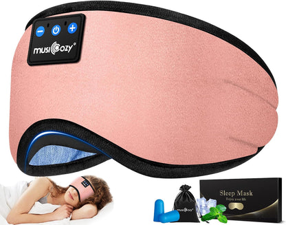 MUSICOZY Sleep Headphones Bluetooth 5.4 Sleep Mask with HD Sound