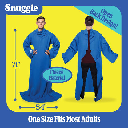 Snuggie The Original Wearable Blanket With Sleeves & Pockets | Cozy Oversized Throw for Adult Men & Women | One Size, 71x54