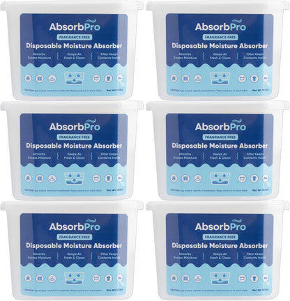 Charcoal Moisture Absorber Tub 18 oz, 3-Pack