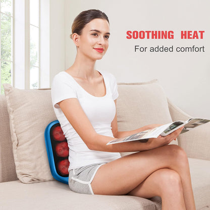 Snailax Shiatsu Foot Massager with Heat, Foot Warmer with Removable Cover