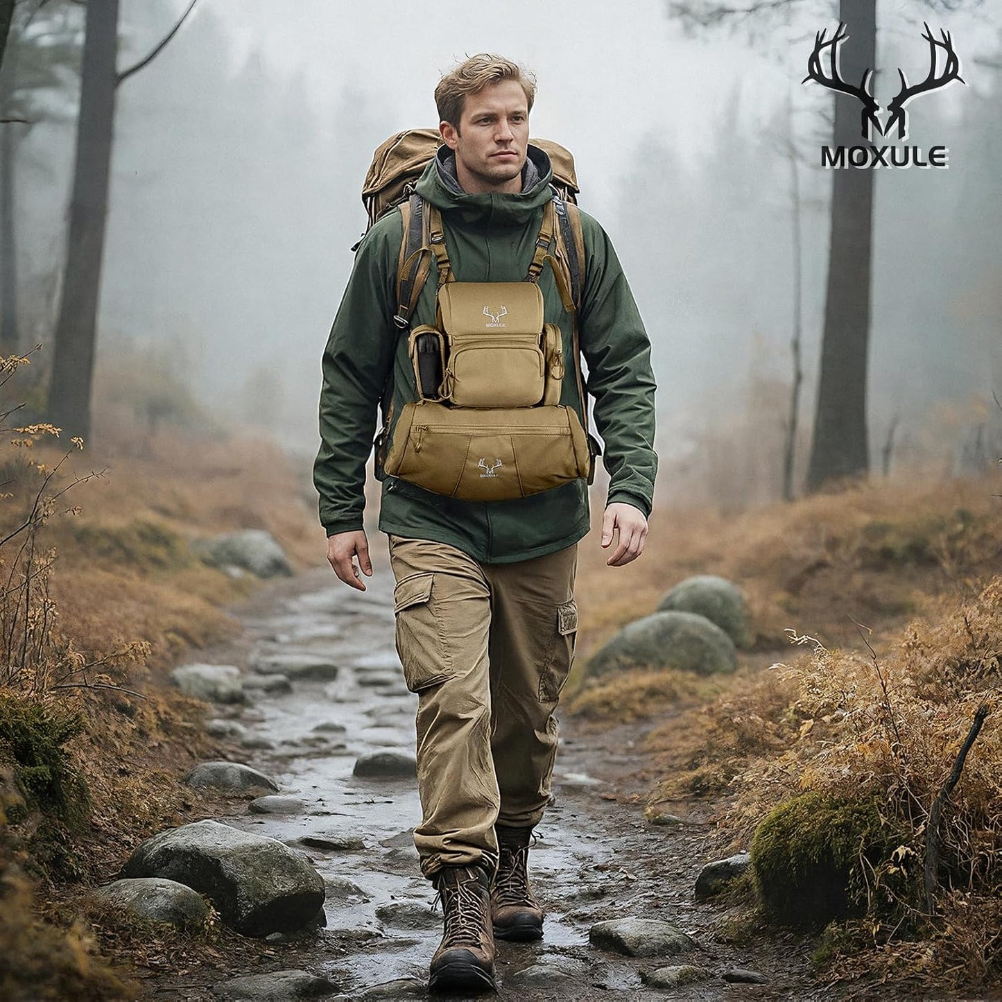Hunting Hand Warmer Muff: Portable Fleece Waist Handwarmer Pouch Insulated Outdoor Gear Cold Weather for Camping, Hiking
