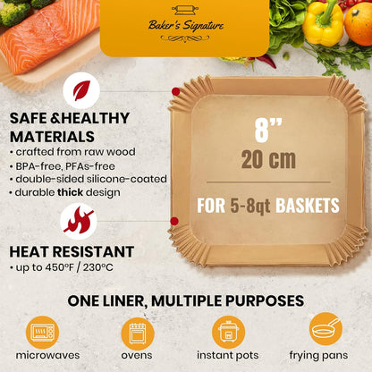 Air Fryer Paper Liners, Air Fryer Disposable Liners