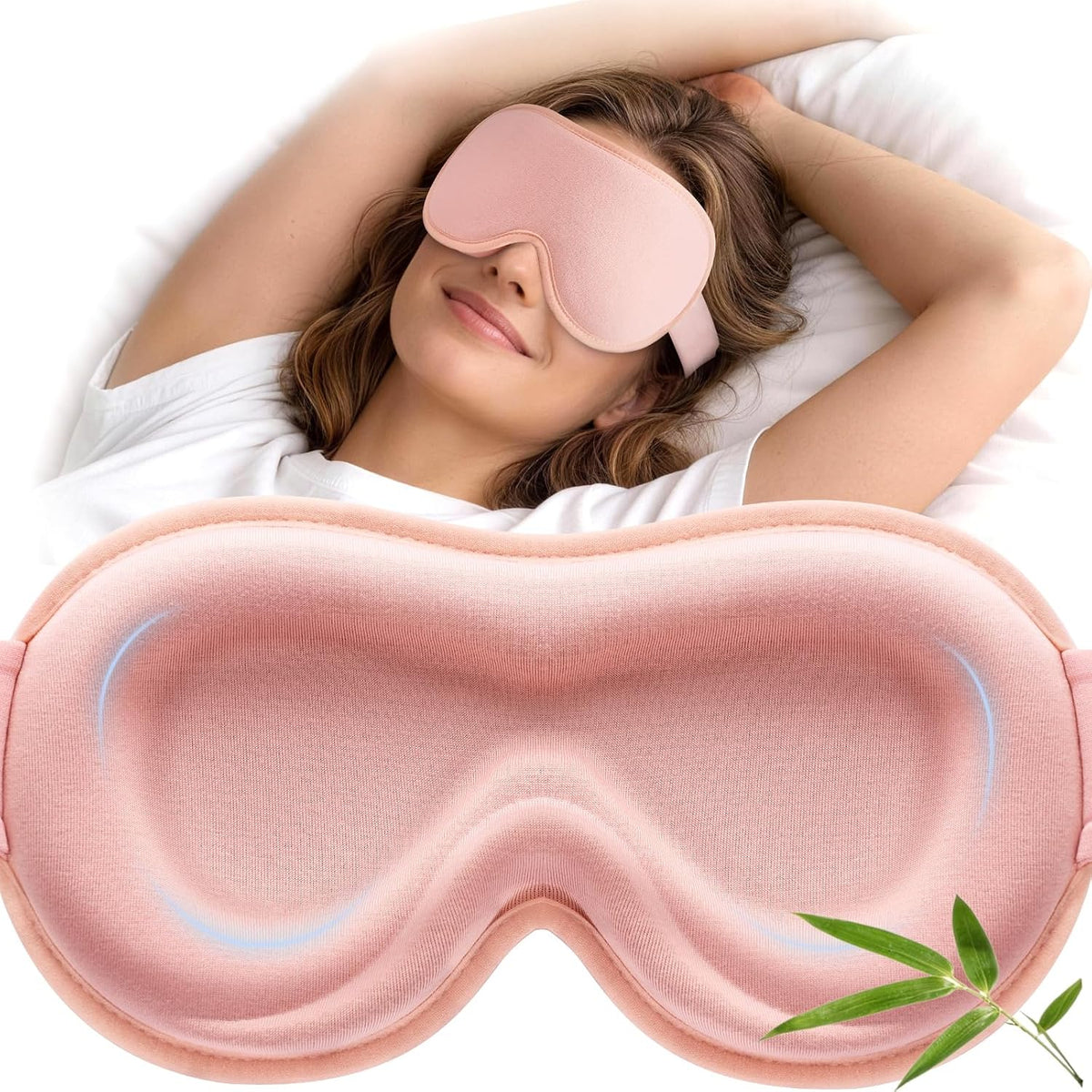 YFONG Sleep Mask for Women Lash Extension 3D PRO Eye Mask for Sleeping