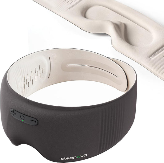 Sleenova SoundMask - Comfortable Audio Sleep Mask Built for Side Sleepers