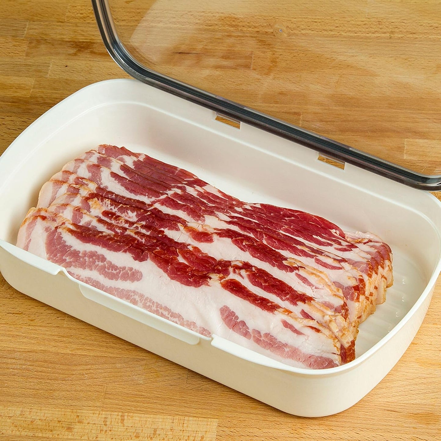 ProKeeper Deli Food Storage Container with Air-Tight Seal and Dry Erase Lid | Ideal for Deli Meats, Cheeses, and Bacon, BPA Free and Dishwasher Safe