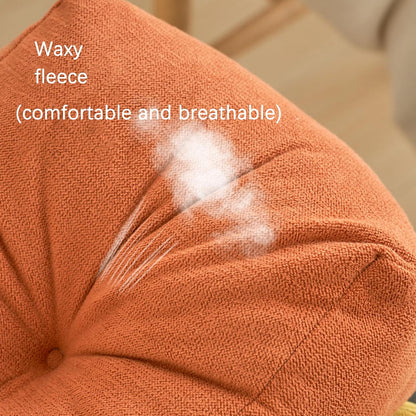 Back Pillow for Chair, Lumbar Support Pillow for Office Chair Lower Back Pain Relief Soft Cushion Car Bed Couch Sitting High Elasticity (Yellow, 35cm*16cm*20cm)