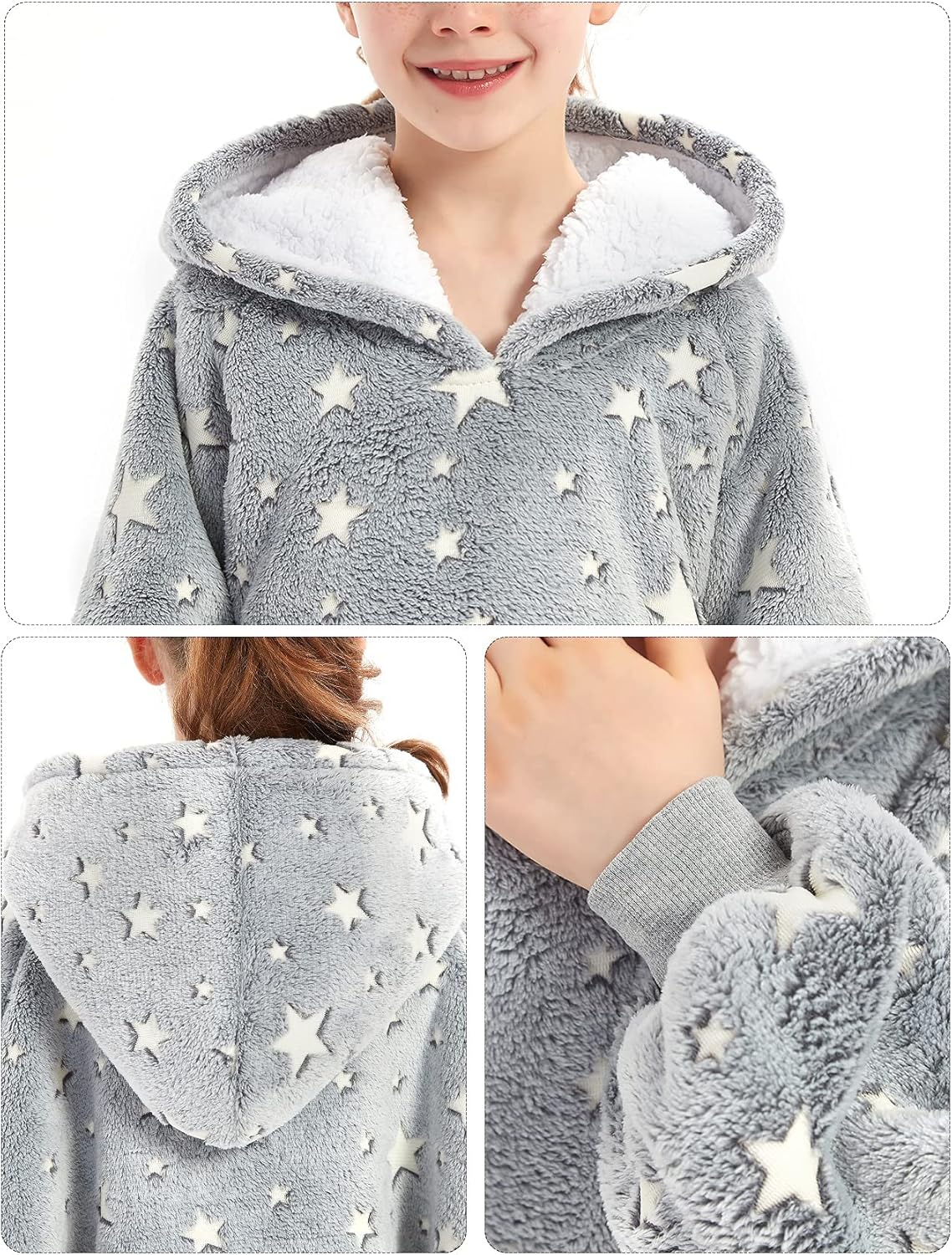 Wearable Blanket Hoodie for Adults With Pocket Strawberry Hoodie | Sherpa, Fuzzy Blanket Hoodie, Oversized Sweatshirt Blanket, Kangaroo Pouch, Cute Birthday Gifts for Sister, Cute Stuff