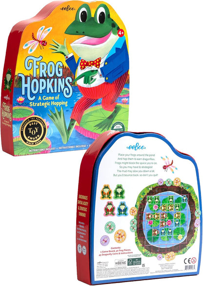 eeBoo Gathering a Garden Board Game - Award Winning Patience & Plant Counting Garden Game, Screen-Free Fun for 2-4 Players, Kids Ages 5 and up