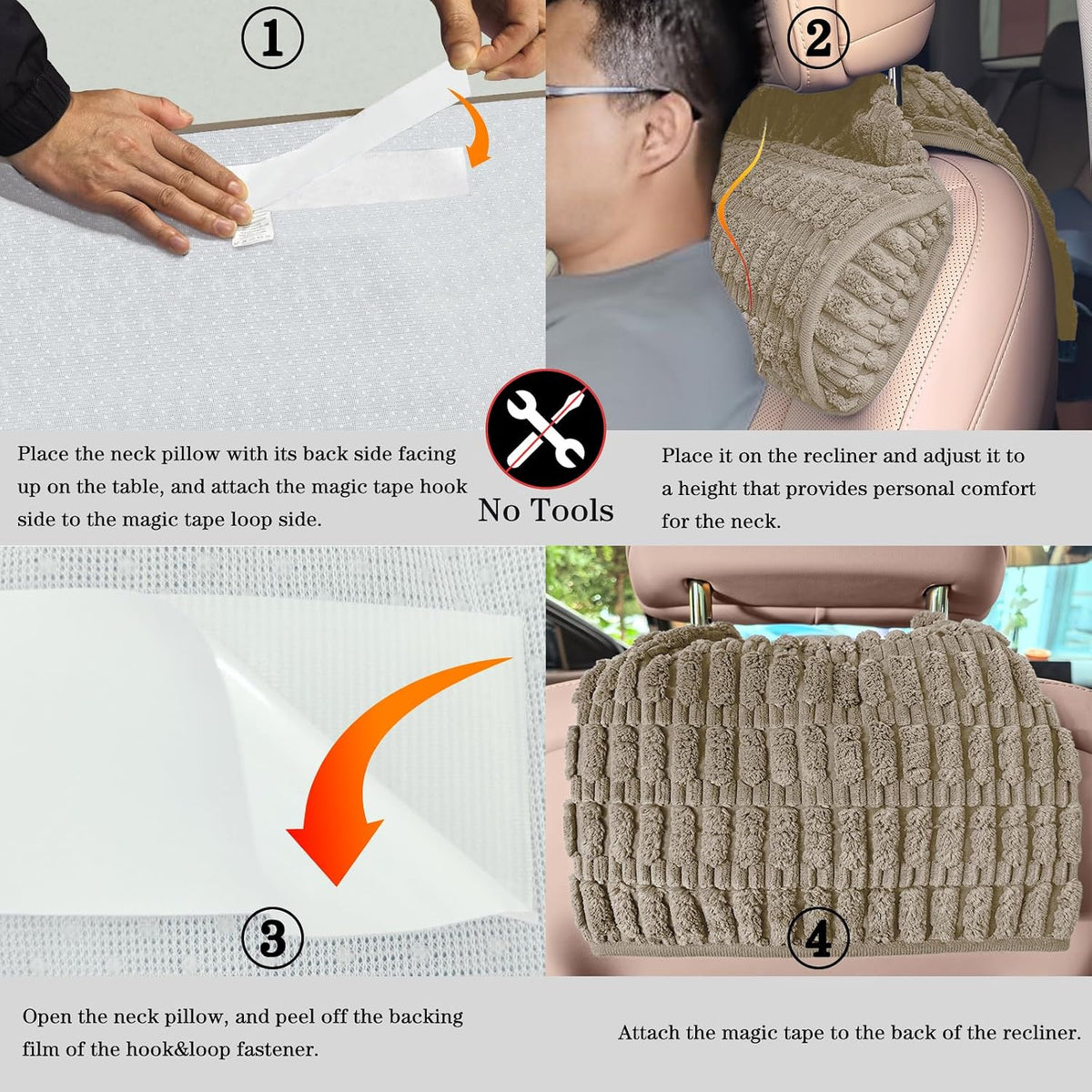 Memory Foam Recliner Neck Pillow.