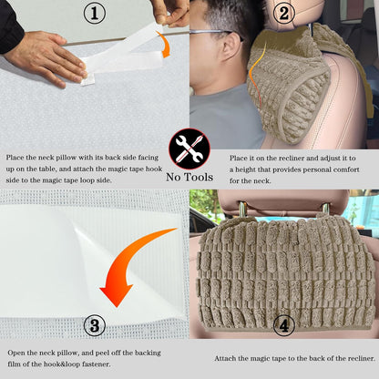 Memory Foam Recliner Neck Pillow.