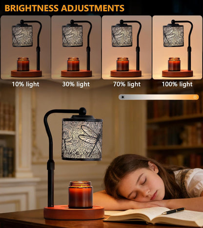 MEXISUE Candle Warmer Lamp with Timer, Bird Candle Warmer Lamp with Jar Candles,Wax Melt Warmer for Housewarming Gift, Birthday Mother's Day Valentines Gifts for Women,Mom,Sister,Bedroom Decor
