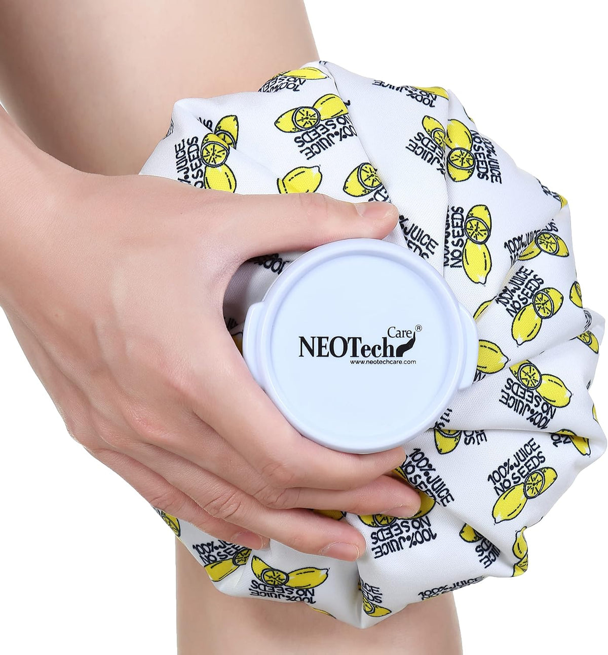 Neotech Care Ice Bag with Screw Top Lid (Smiley Face Design, 8 inch)