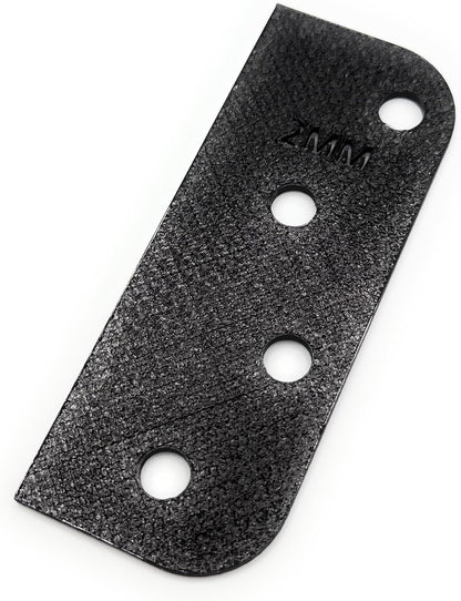 Door Hinge Shims (Set of 3) Hinge Spacer for Interior and Exterior Door Alignment - for 3.5", 4" and 4.5" Standard Hinges (3mm Thick, White, 3.5-inch)