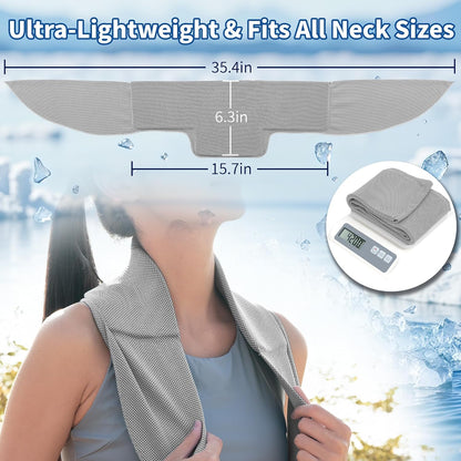 Widened Cooling Neck Wraps Long Lasting Neck Ice Pack Wrap