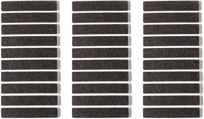 Felt Pads Small 3/8" Felt Pads for Cabinet Doors Bumpers, Cabinet Cushion Dots Felt Cabinet Door Stops, Self Adhesive Thick Bumper Pads to Protect Surfaces -Anti Scratch 234 Pcs Round Brown