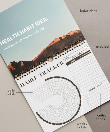 Lamare Habit Tracker Calendar 2026 – Premium Daily Habit Tracker Journal