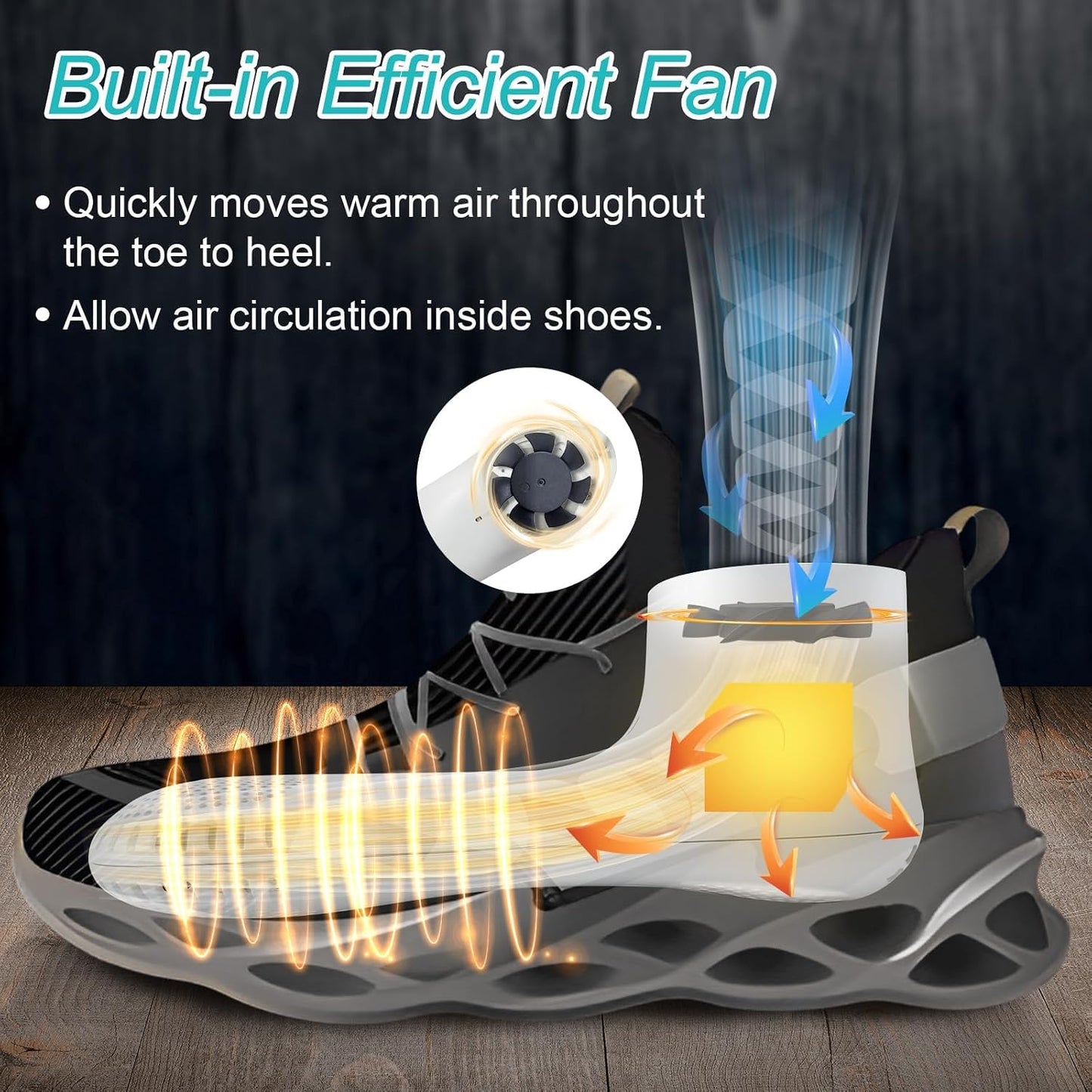 Shoe Dryer and Ozone Deodorizer with Timer Boots Dryer Portable | Shoes Socks Boots Warmer, No Noise | Strong Wire | US Plug