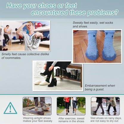 Shoe Dryer and Ozone Deodorizer with Timer Boots Dryer Portable | Shoes Socks Boots Warmer, No Noise | Strong Wire | US Plug