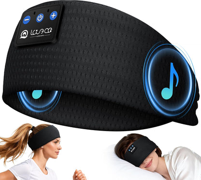 LOVE EYE Sleep Sport Headphones Wireless Bluetooth 5.4 Headband Headphone