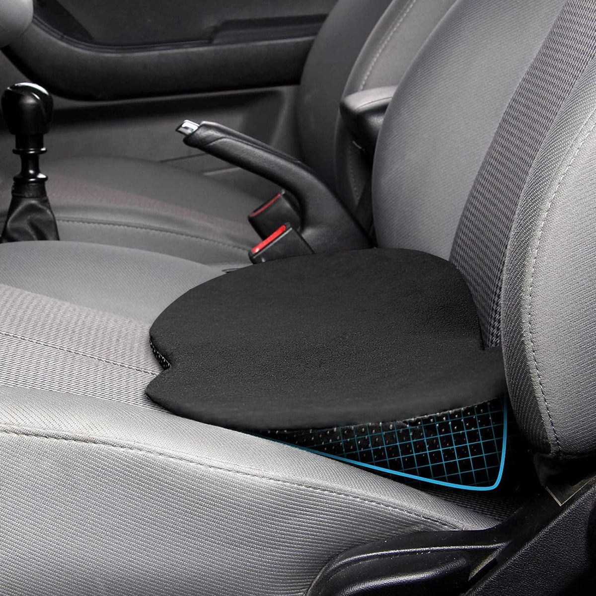 Livtribe Car Seat Cushion, Comfortable Wedge Seat Cushions for Long Driving