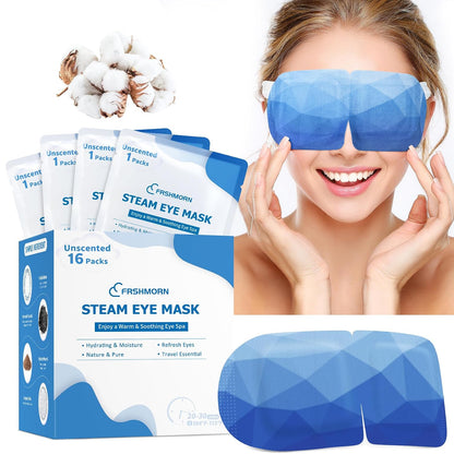 Steam Eye Mask Heated Eye Masks For Dry Eyes, Unscented