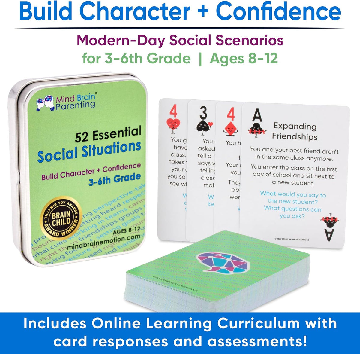 Mind Brain Emotion 52 Essential Life Skills: No-Excuses Game to Teach Kids, Teens & Adults How to Care for Self & Chores, Practical Solution for Responsible Boys, Confident Girls, Happy Family