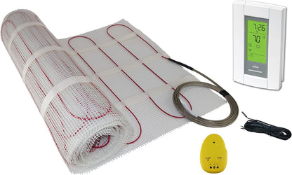 15 Sq Ft 120V Electric Floor Heating System Mat Kit