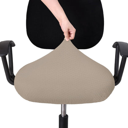 Smiry Office Computer Chair Armrest Covers, 2PCs Anti-dust Arm Rest Pad | Removable Washable Desk Chair Arm Pad Covers, Grey