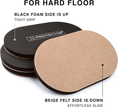 X-Protector Furniture Lifter Tool - Premium Furniture Jack Lifting Tool | Lift Furniture Easily - Appliance Lifter with 4.3" Adjustable Height - Ideal Jack to Lift Furniture Easily with No Effort