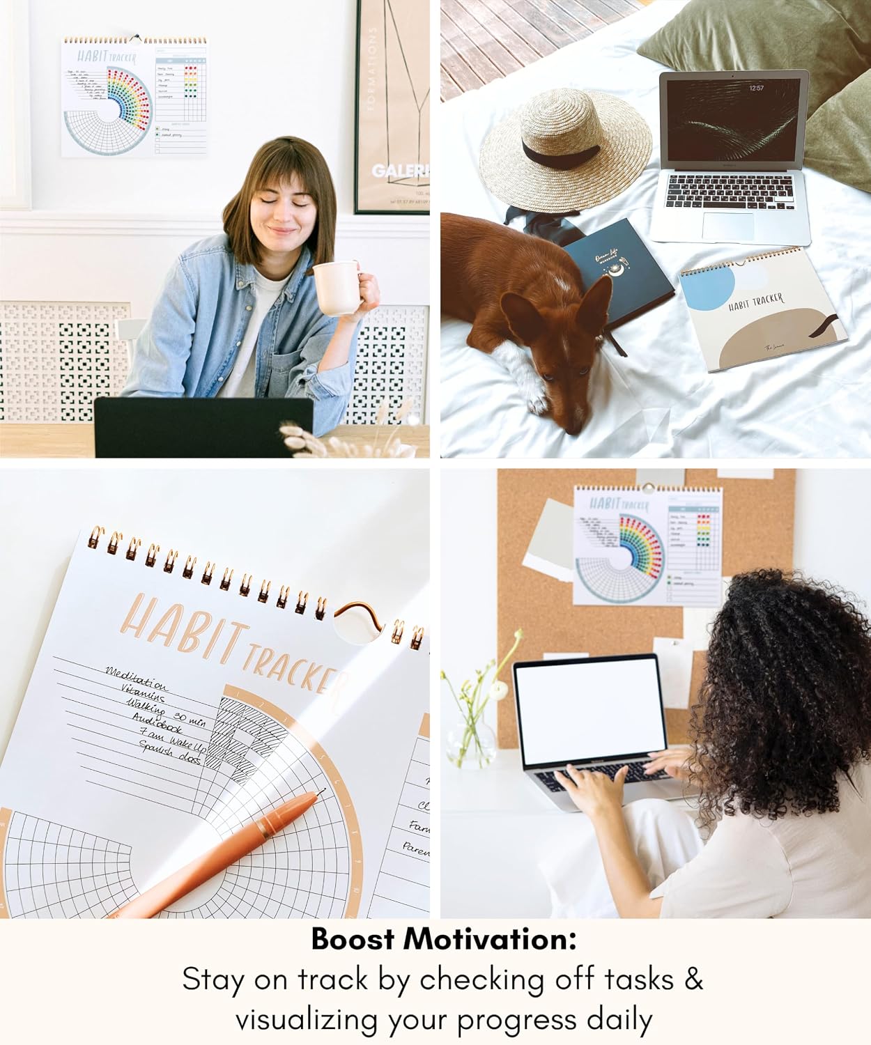 Lamare Habit Tracker Calendar 2026 – Premium Daily Habit Tracker Journal