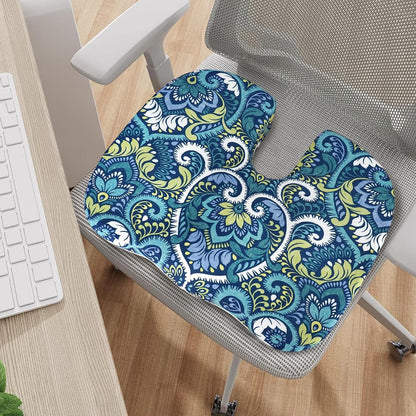 Tailbone Pain Relief Cushion, Memory Foam Seat Cushion for Coccyx Sciatica Pain Pressure Relief Office Desk Chair