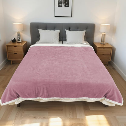 Electric Heated Blanket Full Size 72"x84" – Light Gray | ETL for Safe Overnight, 4 Heat Settings & 10H Auto Off, Dual-Sided Microplush Sherpa for Home Night, Machine washable