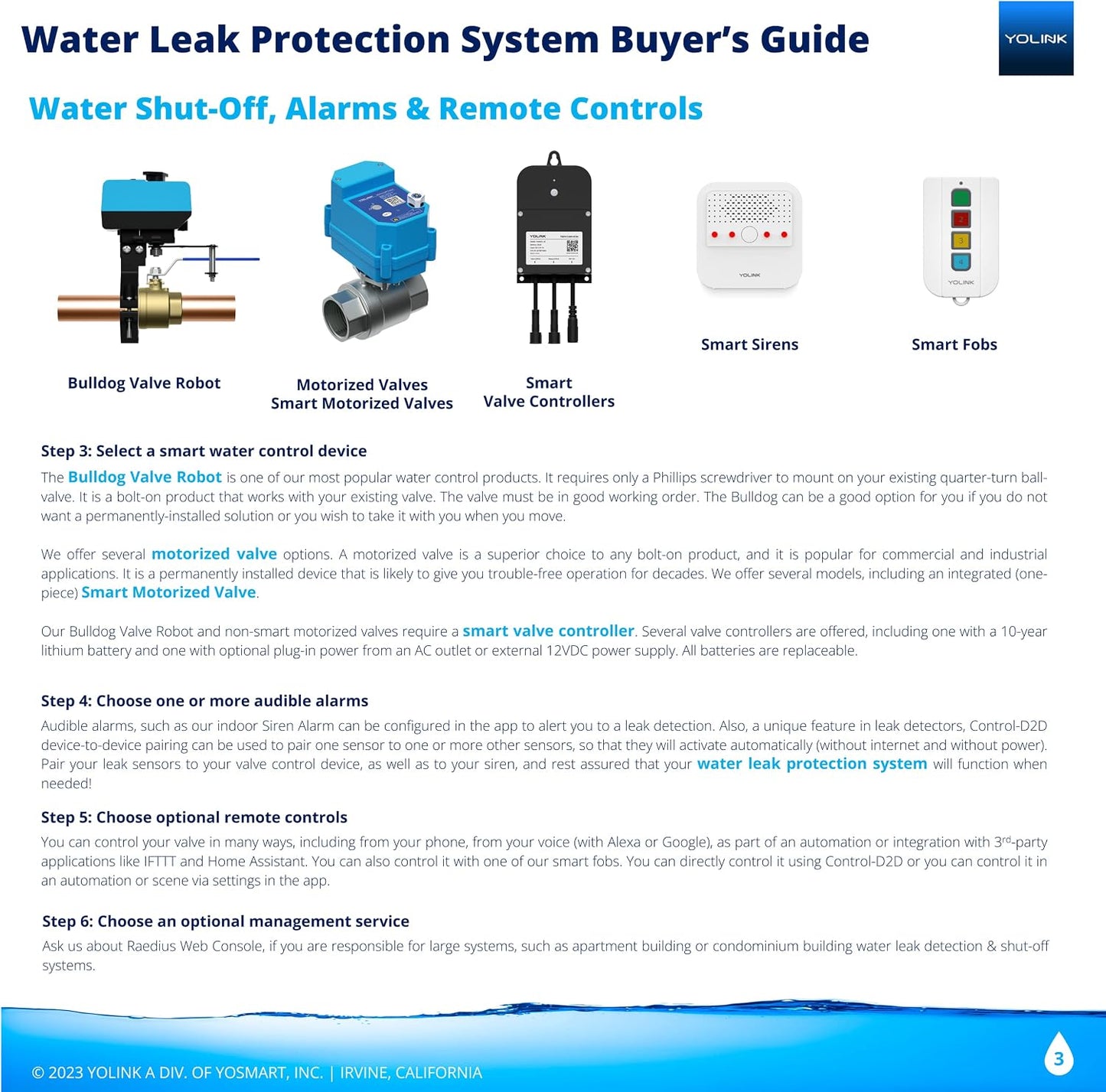 YoLink Smart Home Starter Kit: SpeakerHub & Water Leak Sensor 4 with 105dB Audio Alarm 1-Pack, SMS/Text, Email & Push Notifications, Freeze Warning, LoRa Up to 1/4 Mile Open-Air Range, w/Alexa, IFTTT