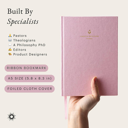 5-Minute Devotional Journal for Women: Daily Christian Scripture Reflections, Guided Prompts & Prayer | Build Faith in Just 5 Minutes a Day | 218 Pages, 110gsm Paper (Cream)