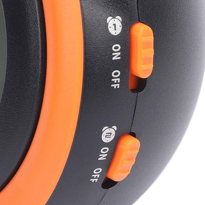 Vibrating Alarm Clock with Bed Shaker Portable Digital Alarm Clock with LED Display for Heavy Sleepers