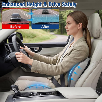 Car Seat Cushion Office Chair Cushion with Lumbar Support Pillow